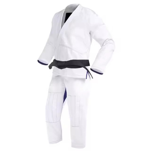 Vêtements de judo et de jiu-jitsu personnalisés en gros avec logo, nouveau design, kimono en coton à manches longues, uniformes de karaté - Product Image 6