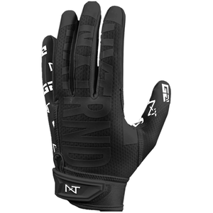 Gants de football américain 7v7 en gel de silicone de haute qualité, personnalisables avec logo, pour receveurs, durables, antidérapants, pour jeunes et adultes, avec logo en caoutchouc. - Product Image 2