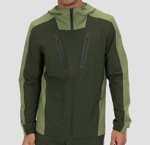 Chaqueta Deportiva de Invierno para Hombre, Diseño de Primera Calidad, Ligera, Resistente al Viento, con Capucha, Estilo Deportivo, Mangas Largas, Transpirable, Color Liso - Product Image 4