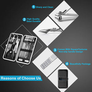 Top Selling Classic Professional <b>Manicure</b> Pedicure Set High Quality Custom Made Stainless Steel Lightweight <b>Manicure</b> <b>Kit</b> - Product Image 3