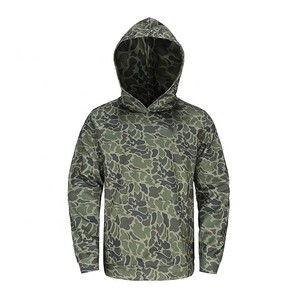 Sudadera con Capucha de Camuflaje para Hombre, Manga Larga, Transpirable, de Poliéster, Corte Regular, para Todas las Temporadas - Product Image 1