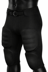 Ensemble de maillot de football américain pour homme, violet, ajusté, manches courtes, sublimé, évacuant l'humidité, toutes saisons, vêtements de sport pour adultes - Product Image 4