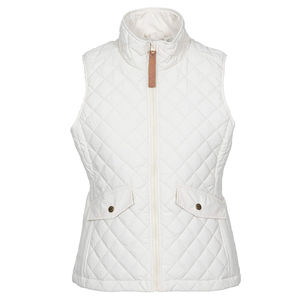 Nouveau Gilet Long d'Hiver Matelassé Personnalisé pour Femme, Veste sans Manches Tendance pour le Streetwear, les Clubs et l'Équitation - Product Image 1
