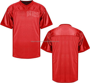 Maillot de football uni pour hommes, en maille respirante à séchage rapide, uniforme d'équipe personnalisé, vente en gros - Product Image 1