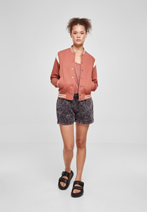 Women's Casual Letterman <b>Leather</b> Cropped Varsity <b>Jacket</b> Custom Fleece <b>Winter</b> Coat New Style Clothing for Spring - Product Image 2