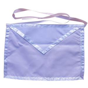 Tablier de Maître Maçonnique Rite Français en Coton/Soie Personnalisé Style Vintage Écologique Haute Qualité - Product Image 1