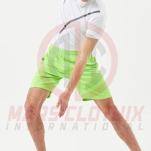 Pantalones cortos de malla para hombre, pantalones cortos de malla ligeros, adecuados para entrenamiento físico, práctica deportiva y uso diario informal - Product Image 4
