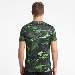 Custom Sublimation Men's Athletic <b>T</b> <b>Shirt</b> 100% Polyester Sportswear Tee Breathable <b>Moisture</b> <b>Wicking</b> Running Training Wear Active - Product Image 6