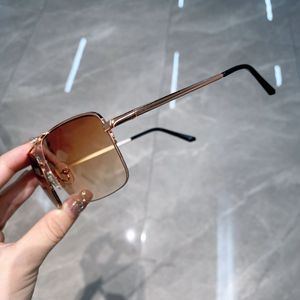 Square Oversized <b>Sunglasses</b> for Men and Women 2025 High-quality Metal Frame UV Resistant <b>Sunglasses</b> - Product Image 6