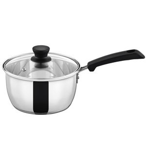 Olla de Aluminio con Tapa de Vidrio, Multifuncional, Apta para Gas e Inducción, Apta para Lavavajillas, Ligera, para Cocinar y Servir - Product Image 6