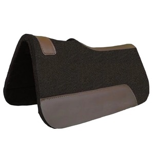 Tapis de selle polyvalents pour dressage et saut, en polaire de laine occidentale, polyester, écologiques, respirants, avec doublure en polycoton et coque en coton - Product Image 2