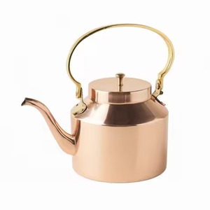 Classic <b>Tea</b> Coffee <b>Pot</b> Metal Kettle Hot Water Kettle for Home Kitchen Use - Product Image 4