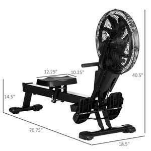 Máquina de Remo Plegable para Gimnasio en Casa con Monitor Digital LCD y Estructura de Acero para Uso Doméstico - Product Image 3