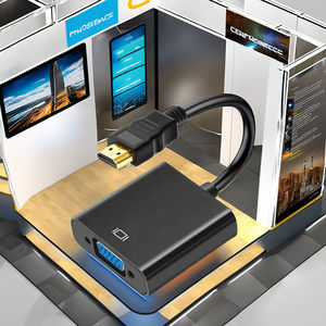 Solución TECHNOFIRST para Convertidor VGA 1080p, Material ABS, Plug-and-Play, para Computadora de Escritorio, Portátil, Proyector, Monitor, Color Blanco - Product Image 5