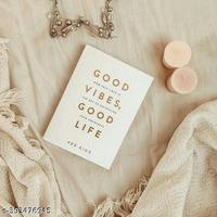Good Vibes Good Life Vex King - Guía de Mindfulness y Amor Propio con Hierbas Puras, Libro en Inglés sobre la Felicidad, la Energía Positiva y la Educación