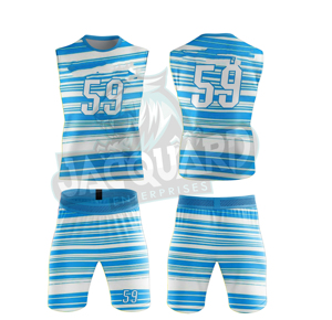 Qualité supérieure, prix raisonnable, ensemble complet d'uniformes de flag football, couleurs et logos personnalisés, séchage rapide, respirant, léger - Product Image 4