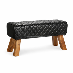 ม้านั่งหนังดีไซน์ทันสมัยพร้อมเบาะนุ่มสบาย โครงสร้างแข็งแรงทนทาน เหมาะสำหรับทางเข้าบ้าน ห้องนอน ห้องนั่งเล่น หรือห้องรับประทานอาหาร - Product Image 6