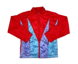 Chaqueta Cortavientos de Nailon Personalizada, Ligera, Impermeable, Talla Grande, con Bloques de Color, para Hombre - Product Image 1