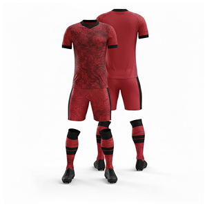 Uniforme de Fútbol Sublimado de Primera Calidad, Suministro al por Mayor |   Tallas para Hombres, Mujeres y Jóvenes |   Ropa Deportiva Ligera de Secado Rápido para Entrenamiento - Product Image 1
