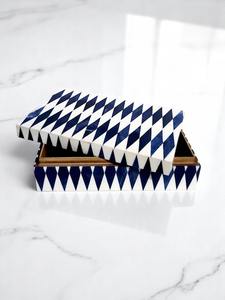 Caja Decorativa de MDF con Incrustaciones de Hueso, Hecha a Mano, de Lujo, para Guardar Objetos - Product Image 2