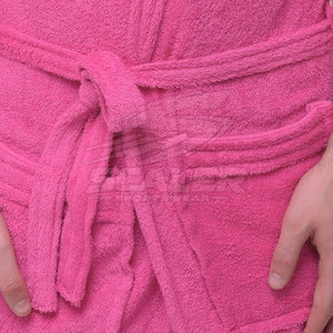 Bata de Baño Cálida de Forro Polar para Hombre, Manga Larga, 100% Algodón, Secado Rápido, Transpirable, para el Hogar, Salón, Hotel, Spa, Ducha, Clima Frío, Suave - Product Image 6