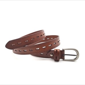Ceinture en cuir de luxe noire, vente chaude d'usine, en cuir de vache véritable, personnalisable, conçue sur mesure par TRIOTAKE INDUSTRY - Product Image 4