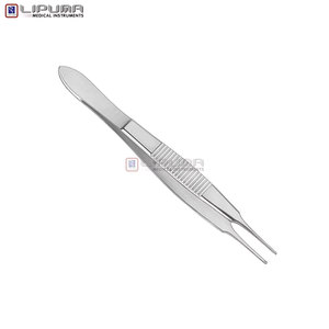 Pinces de fixation LESTER 1x2 Z, instruments chirurgicaux pour la manipulation des tissus délicats, prise en charge sécurisée - Product Image 2