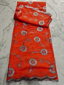 Venta al por mayor de fábrica: Toub Sudanés de Alta Calidad, Algodón Peinado Tejido, Voile Bordado, Transpirable, Peso Medio, Vestido Tradicional - Product Image 2