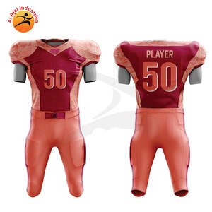 Camisetas de Fútbol Americano Personalizadas para Mujer 2026, Uniformes Deportivos para Adultos con Logos Bordados y Cosidos - Product Image 4