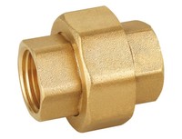 Raccord rapide hydraulique à basse pression NPT1'' en laiton forgé poli à tête ronde avec écrou à oreilles pour remorque benne