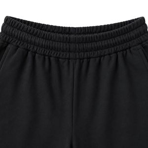 Black Wide Leg Sweatpants Women Elastic Waist Oversized Casual Jogger <b>Pants</b> Loose Fit Cotton Fleece Trousers Streetwear Lounge - Product Image 5