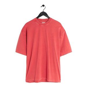 T-shirt Homme Oversize à Épaules Tombantes Manches Courtes OMMIZ en Polyester/Coton Séchage Rapide Respirant pour l'Été Coupe Classique - Product Image 1