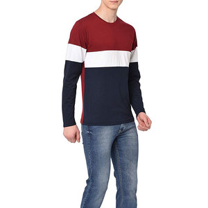 T-shirt de sport d'été brodé en maille décontracté à manches longues, séchage rapide, respirant, pour homme, en tissu extensible, vierge - Product Image 2