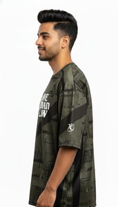 Camiseta Casual para Hombre, Corte Regular, Sublimada, Poliéster/Algodón, Anti-UV, Secado Rápido, Ropa Urbana de Moda - Product Image 3