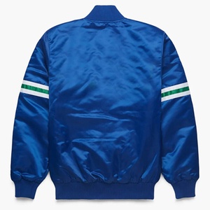 Último diseño OEM personalizado Universidad satén Letterman Varsity chaquetas logotipo personalizado Chenille parches Varsity chaqueta de béisbol - Product Image 2