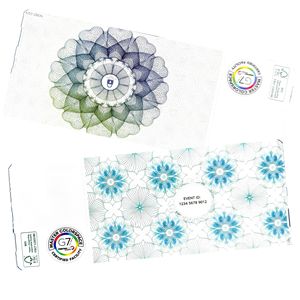Billets thermiques de sécurité haut de gamme pour événements, anti-contrefaçon, avec micro-texte, code-barres, code QR et numérotation séquentielle - Vente Flash - Product Image 1