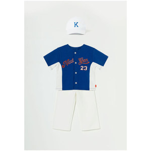 Ensemble de vêtements décontractés style coréen OZKIZ pour garçons, ensemble de chapeaux tendance pour enfants de 2 à 6 ans, idéal printemps/automne, vente en gros - Product Image 1