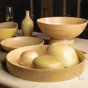 Bandeja para servir de bambú de Vietnam, naturalmente hermosa y ecológica, elegante y práctica con gran funcionalidad - Product Image 5