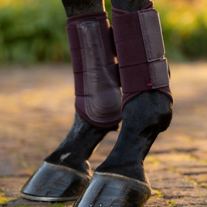 Horse Mesh Tendon Boots with Breathable Mesh Panels Durable Protective Leg Boots for <b>Equestrian</b> Training Riding and Competition - Product Image 6