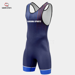 Trajes de Lucha Unisex OEM para Hombres, de Alta Calidad, Elásticos y Cómodos para el Rendimiento de los Luchadores - Product Image 4