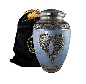 Urna Conmemorativa Decorativa para Cenizas Humanas Adultas con Diseño Elegante y Construcción Metálica Duradera para un Almacenamiento Seguro - Product Image 1