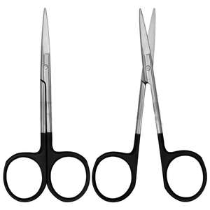 Ciseaux Iris à usage unique en acier inoxydable, ensemble d'instruments chirurgicaux dentaires manuels - Product Image 3