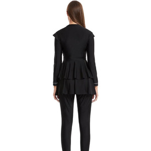 Customize Muslim Swimwear <b>Islamic</b> Women Modest Hijab Plus Size Swimwear Full Coverage <b>Print</b> 2-Piece Set Polyester/Nylon - Product Image 5