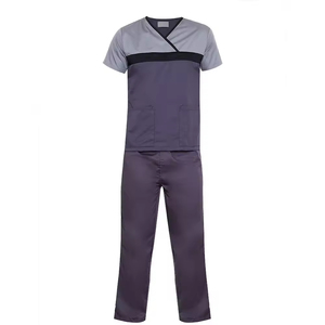 Wholesale Latest Design Price Hospital <b>Scrub</b> Set Wholesale Spandex Medical Nursing Uniforms Sets Women Jumpsuit Fashion <b>Scrub</b> - Product Image 5