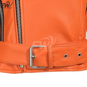 Veste en cuir pour femme, entièrement personnalisable, confortable, nouvelle arrivée, OEM, faible MOQ, haute qualité, en vente au meilleur prix. - Product Image 5