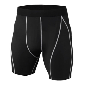 Custom Compression Shorts <b>Mens</b> Gym Training Tight <b>Base</b> <b>Layer</b> Quick Dry Sportswear OEM ODM Wholesale Factory Compression Shorts - Product Image 3