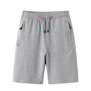 Shorts de sport en gros pour hommes 100% coton, taille élastique mi-haute, avec service OEM, shorts décontractés pour la gym - Product Image 4