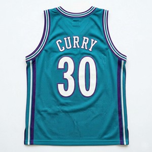 Camiseta de Baloncesto Personalizada al por Mayor, Estilo Retro Vintage de los 90, Color Verde Azulado, Transpirable, de Malla, para Hombre - Product Image 2