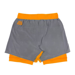 Plus Size Men's Fitness Shorts Running Breathable Men 2 in 1 <b>Layers</b> Sports Track Workout High Waist Gym Shorts Quick Dry - Product Image 2