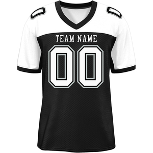 American Football Jersey Custom Supplier Polyester <b>Mesh</b> <b>Screen</b> PRINTING Breathable Durable High Performance Team Apparel - Product Image 1